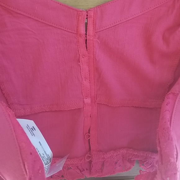 Free People Lace Crop Top - Picture 4 of 6